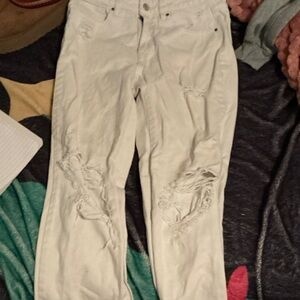PacSun Off-White Denim Pants